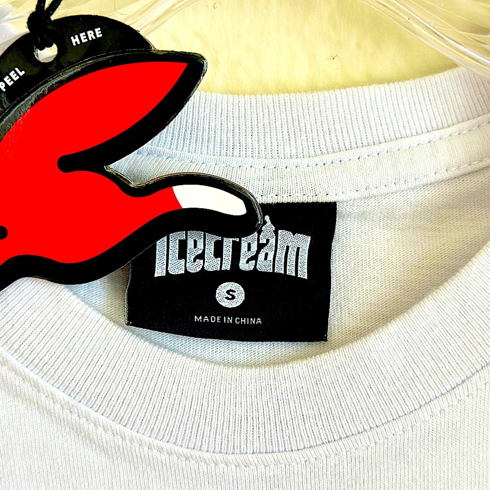 NWT - Billionaire Boys Club Ice Cream SS T-Shirt “White” DEADSTOCK - Picture 7 of 7